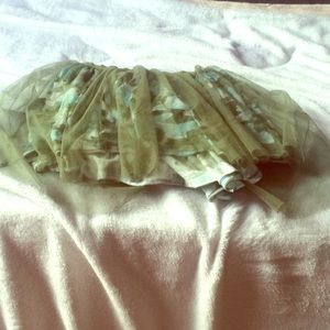A camo skirt